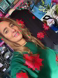 Image 4 of Poinsettia- Christmas Jumper 