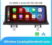 Image 1 of BMW 1 Series Carplay & Android Auto Car Stereo 10.25" inch Touch Screen fits E87, E81, E82 & E88