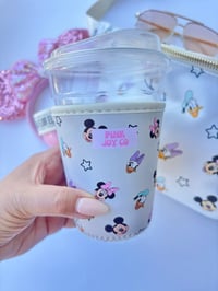 Image 1 of Main Street Stars Cup Sleeve