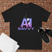 Image 1 of AI Savvy Adult's classic tee