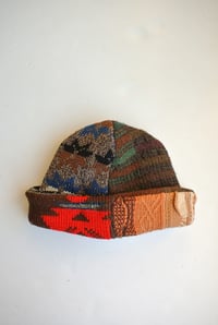 Image 1 of Upcycled Reversible Brown South Western