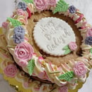 Image 4 of Floral Cookie Cake