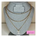 Crave Triple CC Necklace 