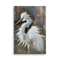 Image 4 of Egret Canvas