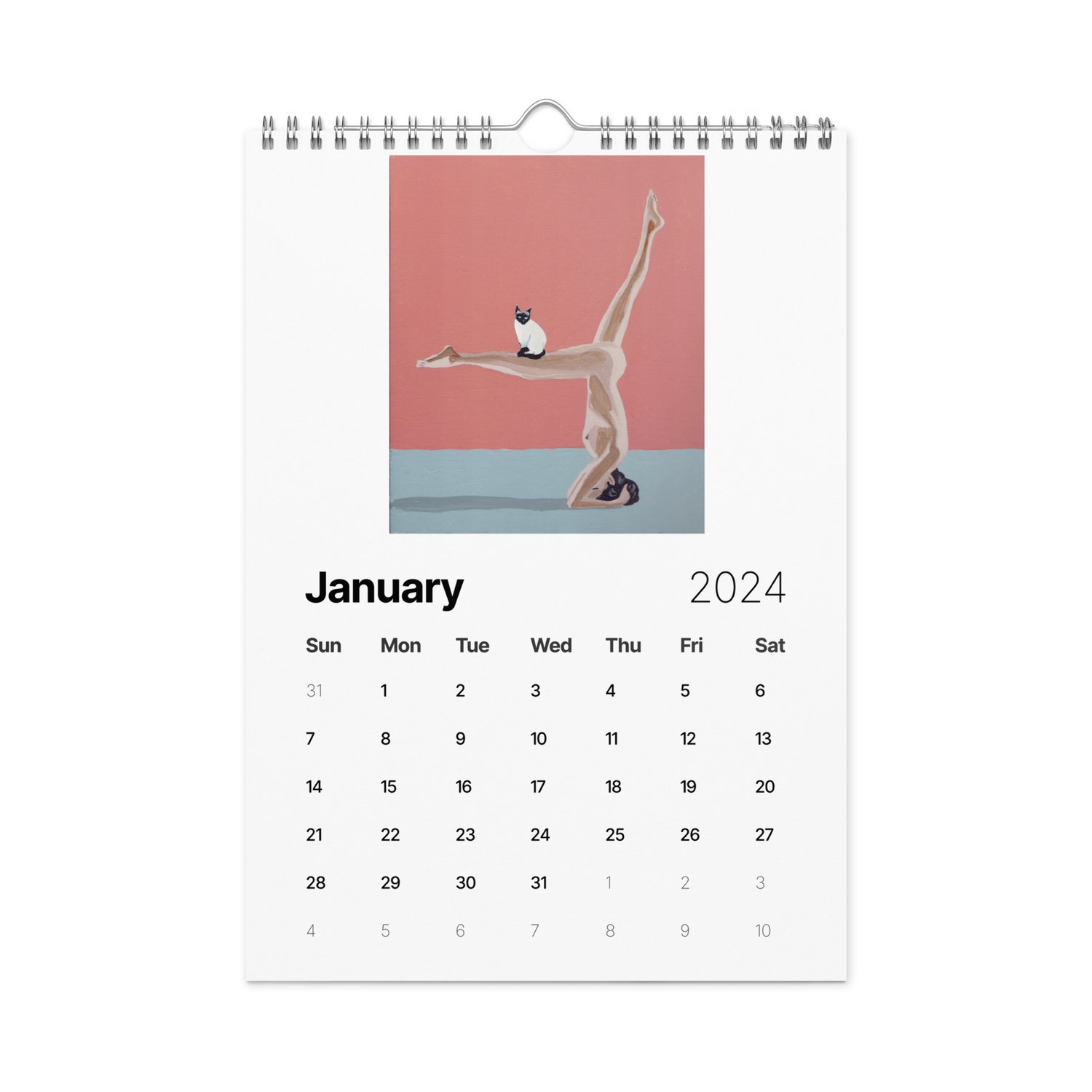 Image of PULPBROTHER Wall Calendar YOGA (2024)