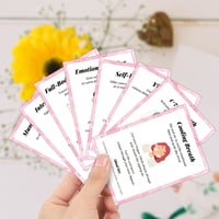 Image 4 of 24pcs Somatic Therapy Flashcards,Stress Management Cards,Mindfulness Grounding Techniques Cards,Port