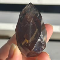 Image 3 of Smoky Quartz Faceted Flame (16B)