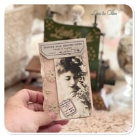 Image 9 of Reserved Listing for Silvia Pink French shabby Chic Sewing/Needle book lace samples