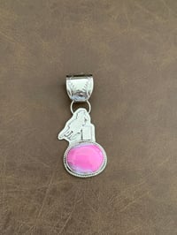 Image 1 of Pink Lace Agate Barrel Racer