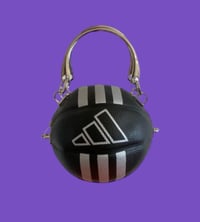 Image 1 of BLACK ADIDAS BALLBAG