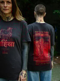 Image 3 of JIVAMUKTI YOGA x DHARMA108 "Ahimsa" Darkred