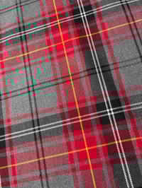Red and Grey Tartan
