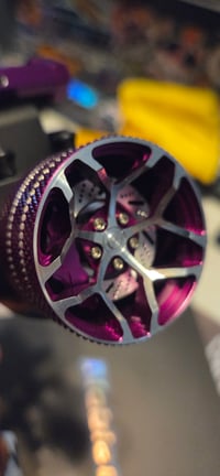 Image 4 of Noble NB4+ w/ Purple Aluminium Guard & Wheel