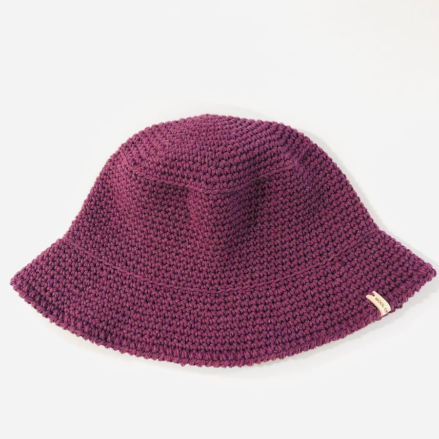 Image of Bucket hat - Bordeaux
