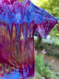Image 6 of SMALL Mom I'm Scared Come Pick Me Up Tie Dye Shirt H26