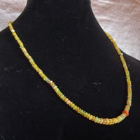 Image 2 of Yellow Ethiopian Opal Necklace