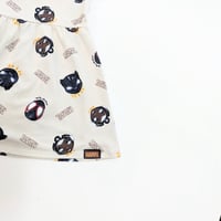 Image 3 of Girls' Marvel x Nikkolas Smith Trio Print Dress Beige Character