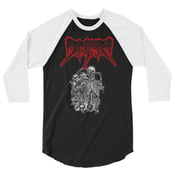 Image of DISMA - CHAOS APPARITION - 3/4 sleeve raglan shirt