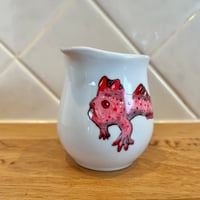 Image 2 of Red Handfish Mini Milk Jug