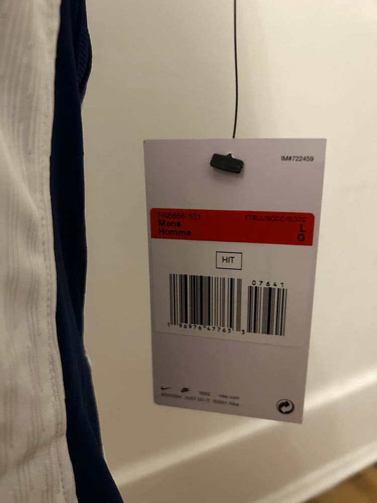 Image of Tottenham Hotspur “VAN DE VEN 37” Vaporknit 2024/25 Home Europa Final Shirt (L)