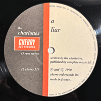 Image 4 of The Charlottes - Liar 12”