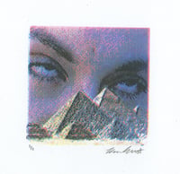 Image 2 of Ruby da Cherry Screenprint (6”x6”) 