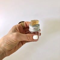 Image 4 of honey calcite stash jar