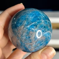Image 4 of Blue Apatite Sphere (22A)