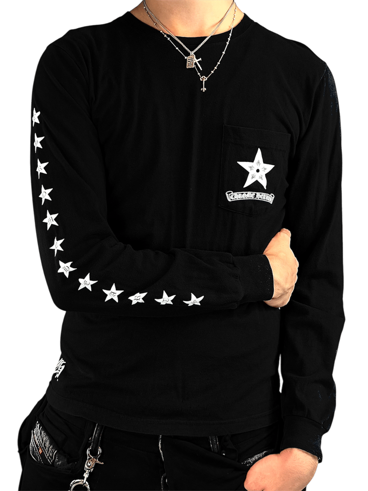 Image of Chrome Hearts Fleur Star L/s