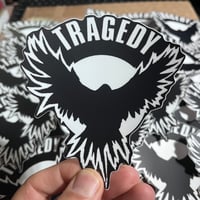Image 2 of Tragedy 4" Die Cut Sticker
