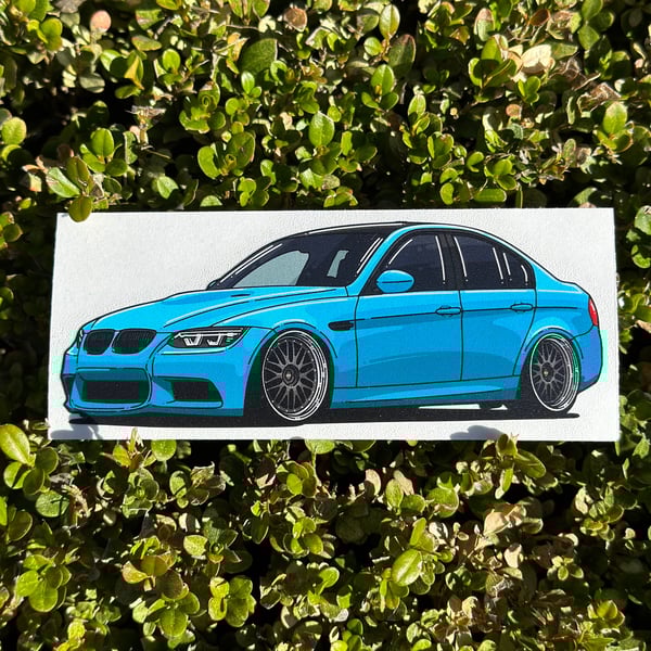 Image of KUWTB Kustoms E90 Decal Sticker
