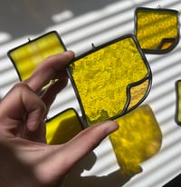 Image 3 of Stained glass good luck charm: post-it note