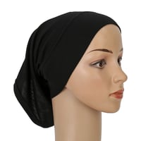 Image 3 of Cotton Modal Hijab Under cap 