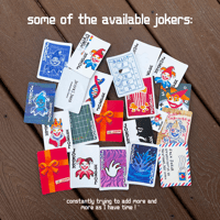 Image 1 of balatro (randomized) sticker packs