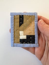 Image 1 of Carolyn - teeny tiny art quilt