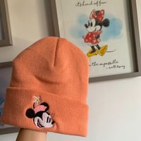 Image 1 of Retro Minnie Beanie Hat