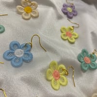 Image 3 of Embroidered flowers 