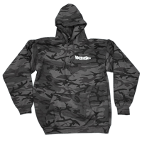 Image 1 of OG NY PULLOVER HOODIE - BLACK CAMO