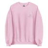 Unisex Sweatshirt  White Pocket Logo