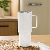 Image 2 of Travel mug with a handle / Built on Values 