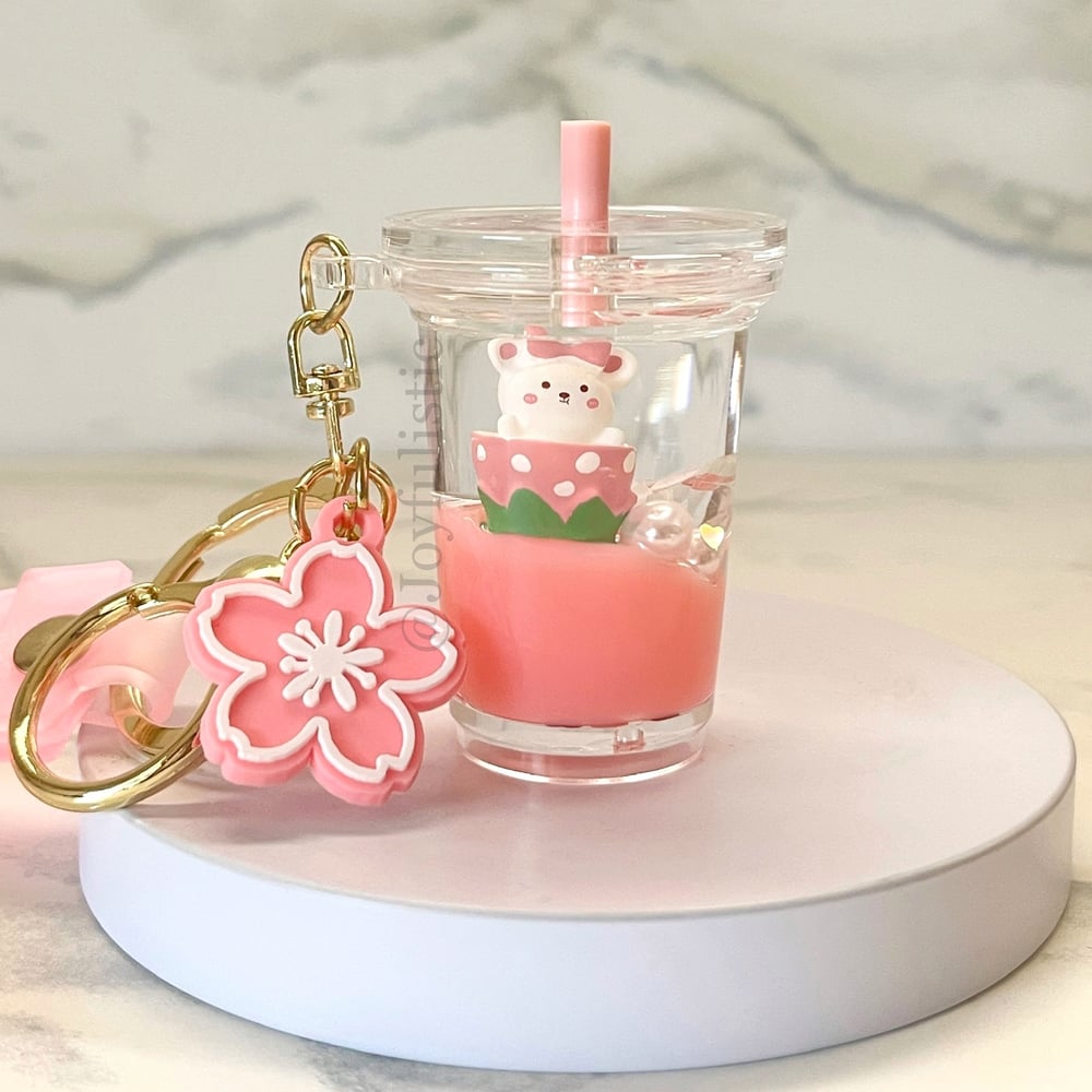 Image of Pink Berry Keychain