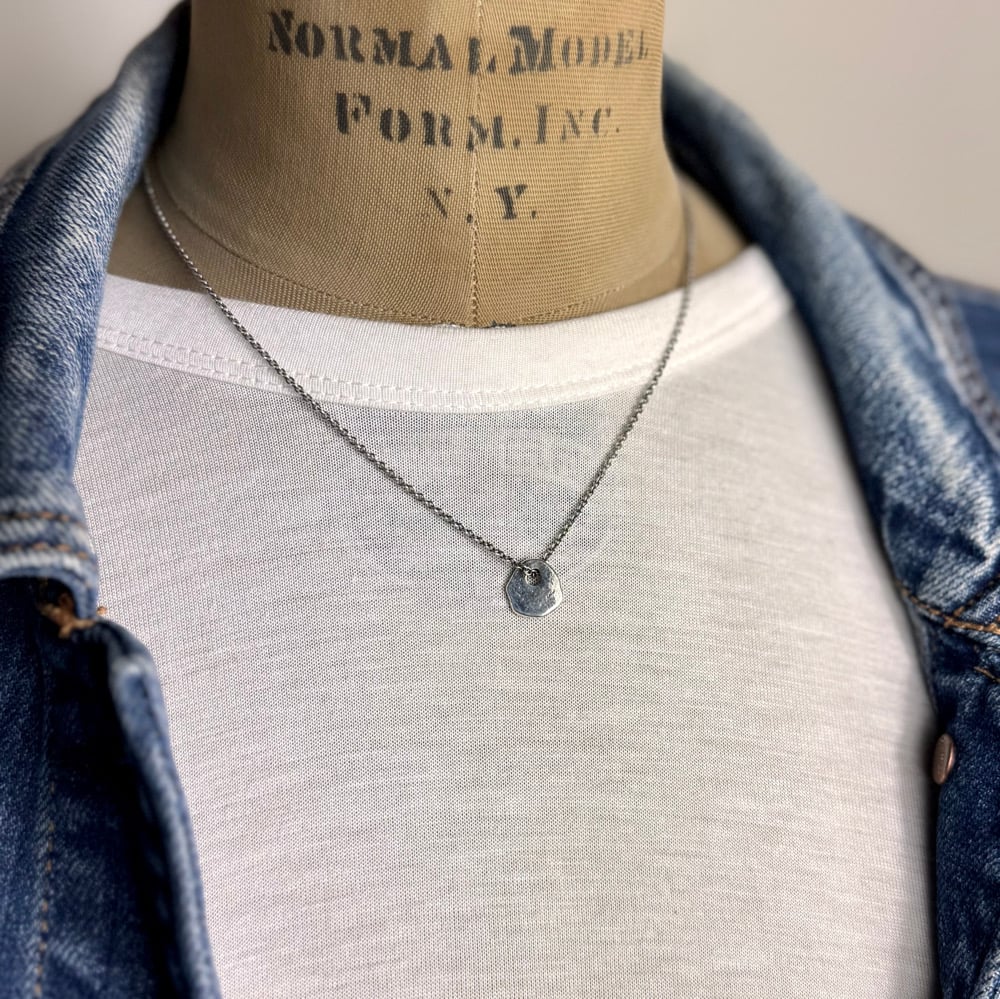 Image of Silver Charm Necklace 