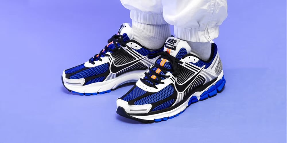 Nike Zoom Vomero 5 White Racer Blue Black