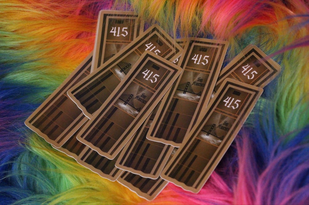 Image of Neutral Brown Muni Transfer Stickers 🤎✨