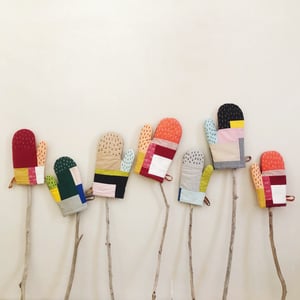 Image of cactus oven mitts 