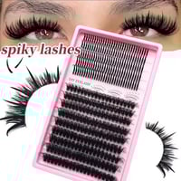 SPIKES & FLUFFY 80D LASHES
