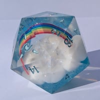 Image 3 of Some Days You Just Need A Fucking Rainbow<br>40mm D20 Chonk