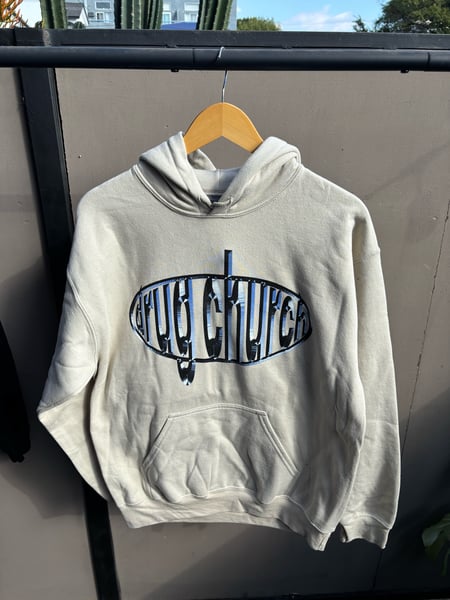 Image of CHROME OVAL HOODIE