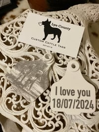 Image 1 of Custom photo  / Couples Tag 