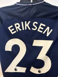 Image 6 of Tottenham Hotspur “ERIKSEN 23” 2017/18 Away Shirt + PL patches (M)